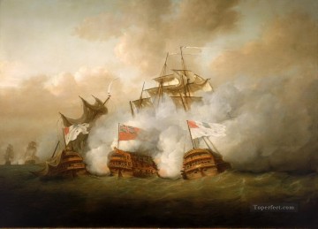 海戦 Painting - 海戦 ヨーロッパ諸国 戦艦
